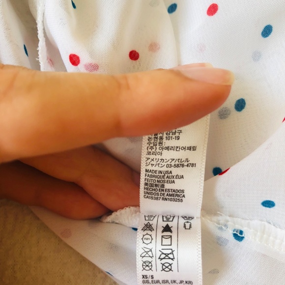 American Apparel chiffon skirt - Picture 3 of 5